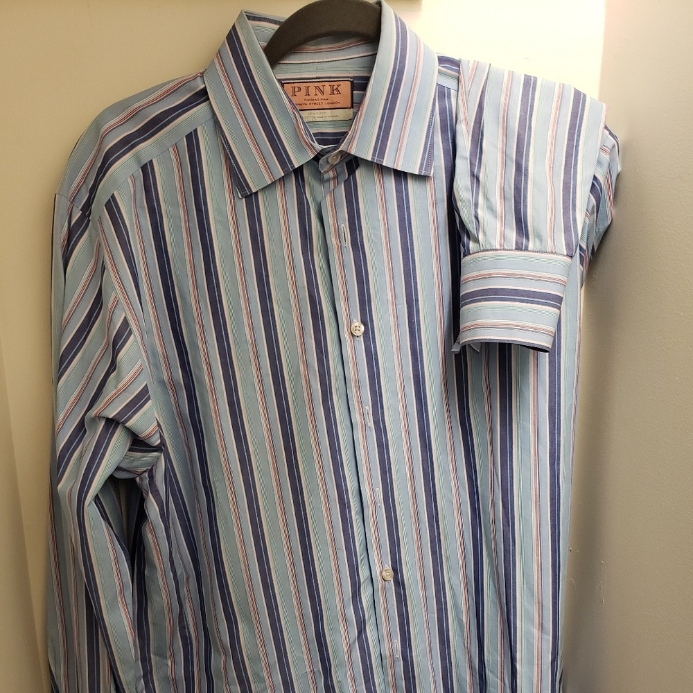 Pink Thomas of London Button down shit